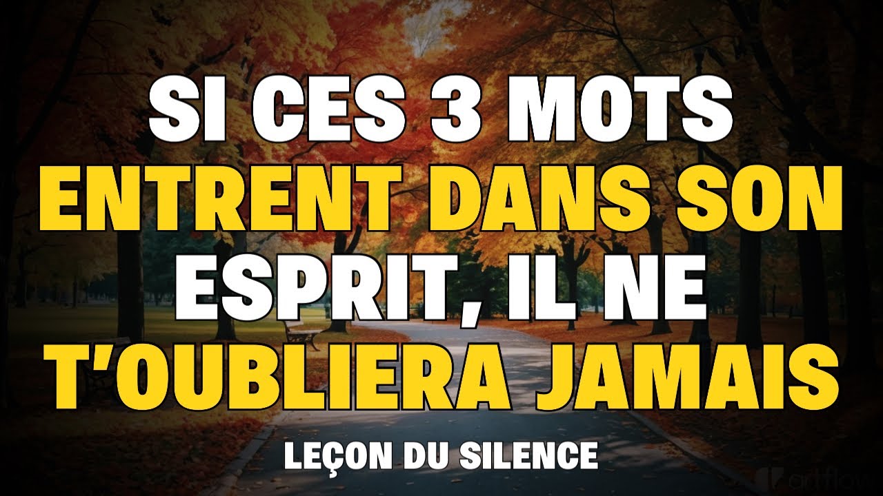 Répète ces 3 mots… et cette personne pensera à toi sans pouvoir s’arrêter