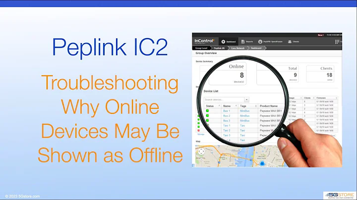 Peplink InControl 2 - Troubleshooting Why Online Devices May Be Shown as Offline