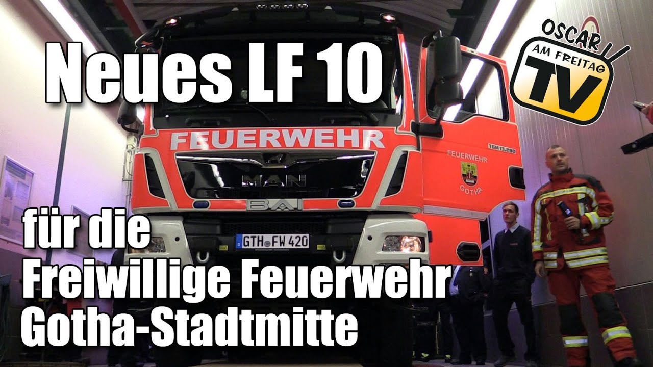 Neues Einsatzfahrzeug für die Feuerwehr Gotha-Stadtmitte