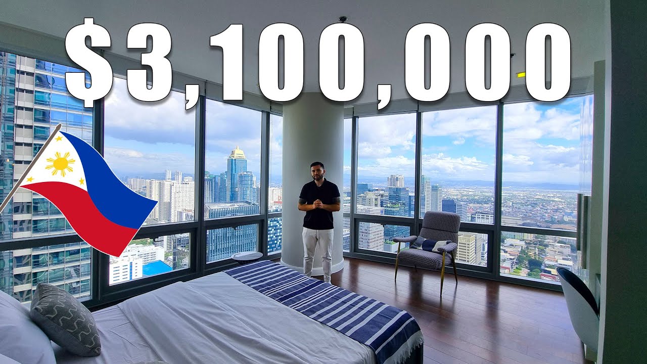 Inside a $3,000,000 Luxury Apartment in BGC 🇵🇭