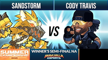 Sandstorm vs Cody Travis - Winners Semi-Final - Summer Championship 2021 - NA 1v1