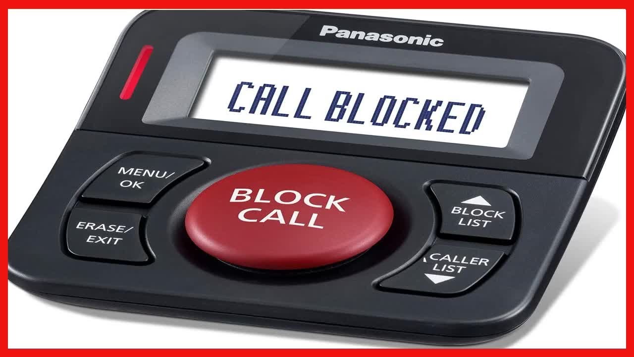 Great product - Panasonic Call Blocker for Landline Phones | Home Phone ...