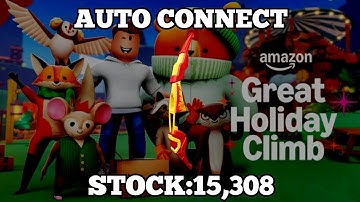 [FREE UGC] AMAZON GREAT HOLIDAY CLIMB - AUTO CONNECT SCRIPT 