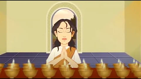佛教智慧故事：贫女点灯心诚不灭 - 天天要闻
