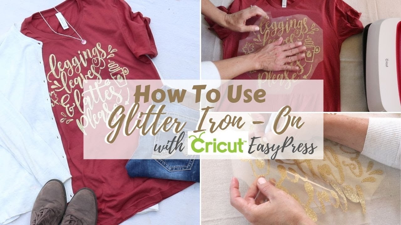 Momenta - How to Apply Glitter Iron-On Letters 