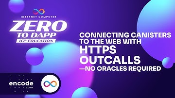 ICP Zero to Dapp Educate: Connecting Canisters to the Web with HTTPS Outcalls—No Oracles Required