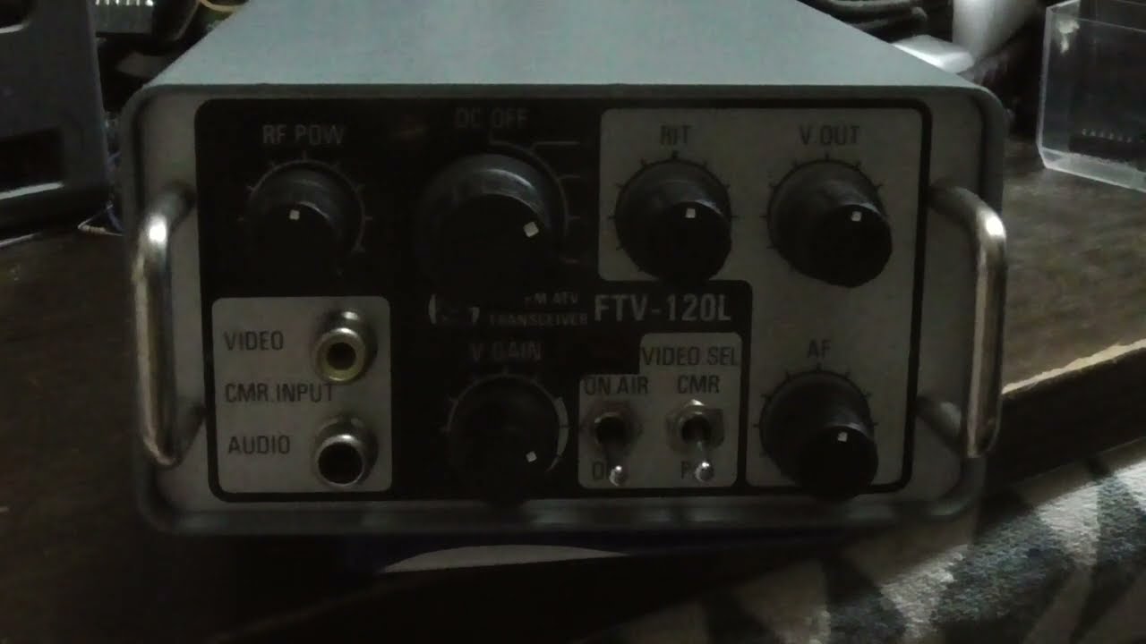 新しいモードに挑戦したい、アマチュアテレビ(FM-ATV)トランシーバ FTV