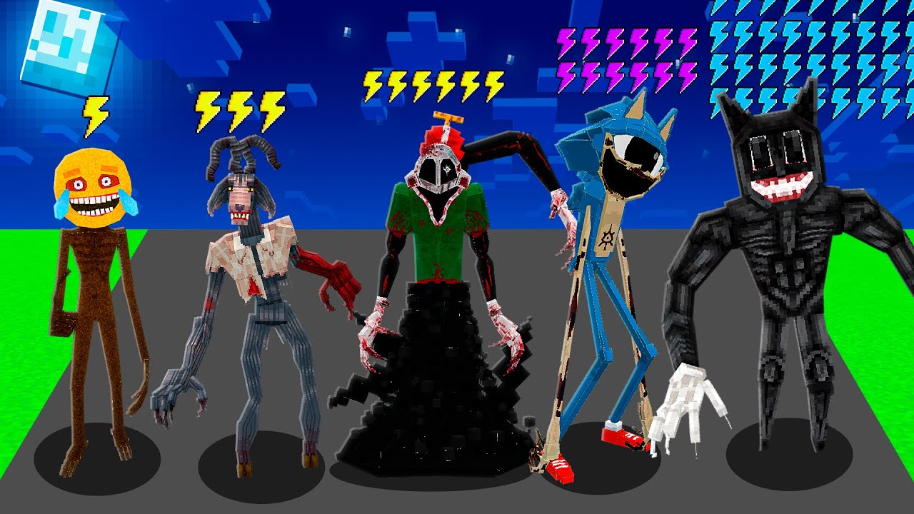 QUAL MOD de TERROR é MAIS RAPIDO no Minecraft ?