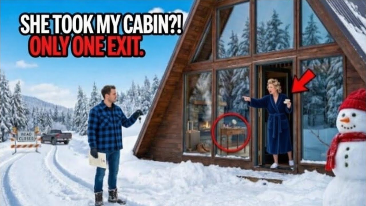 I Caught the HOA President Squatting in My Mountain House — Then I Blocked the Only Exit