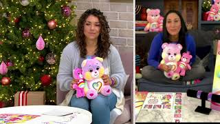 Care Bears Togetherness Bear 16" Plush & Collectors Set on QVC