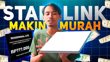 INTERNET SATELIT KINI MURAH BANGET STARLINK PAKET ( RESIDENSIAL LITE ) SEGINI !!