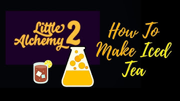Little Alchemy 2-How To Make Iced tea Cheats & Hints
