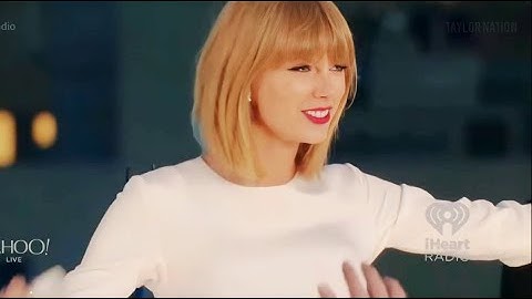 Taylor Swift - Welcome To New York (Live from the 1989 Secret Sessions 2015)
