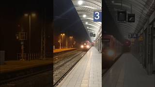 Der neue Nightjet 471 bei der Einfahrt in Freiburg(Brsg)Hbf