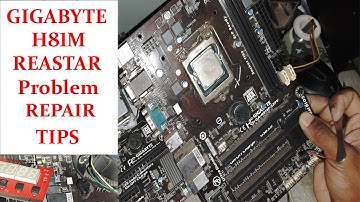 Gigabyte GA-H81M-DS2V and GA-H81M-S2PV Reastar Problem Repair Tips | Motherboard Servicing Tutorial