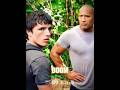 Pec Pop of Love! | Journey 2: The Mysterious Island | #shorts #dwaynejohnson #JoshHutcherson
