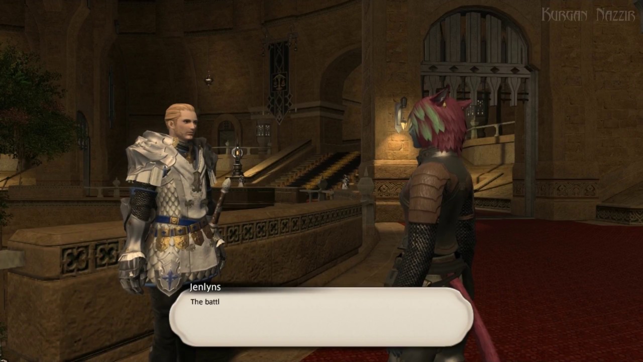 FFXIV Paladin's Pledge (level 30 Paladin quest cutscenes) YouTube