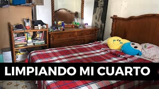 Limpiando mi cuarto en cuarentena