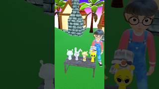 Rumi, Tani, Zoey Play Music Baby Sharks Marble sprunki #kpopdemonhunters #shorts #funnyvideo