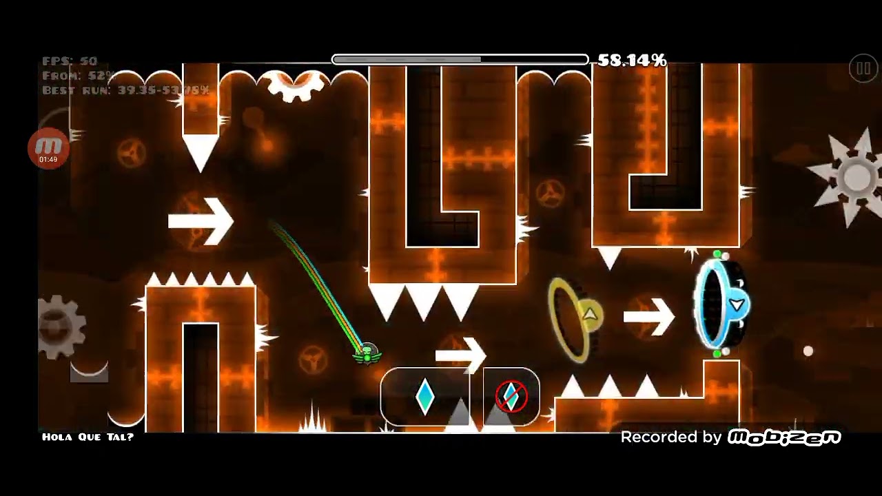 Geometry Dash - Mechanical Drive (Easy Demon) [Practice Mode] - YouTube