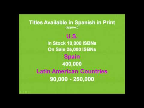 TOC 2011: Patricia Arancibia, "Why Sell eBooks in ...