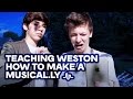 TEACHING WESTON HOW TO MAKE A MUSICAL.LY | MARIO SELMAN