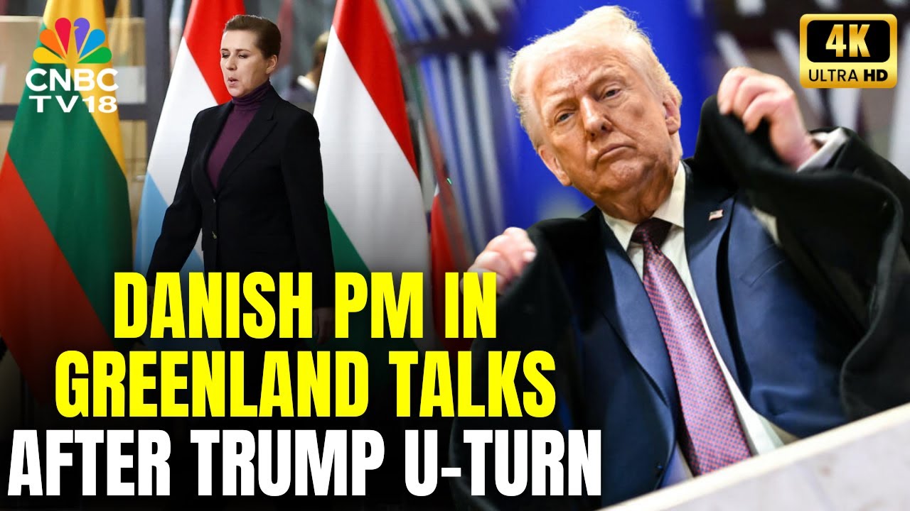 Danish PM Mette Frederiksen Visits Greenland After Trump Softens Stance | N18G | CNBC TV18
