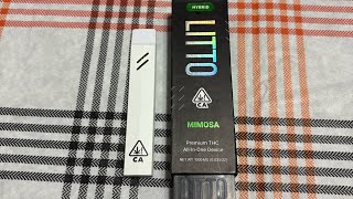 1g Disposable Review | Mimosa By Litto