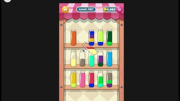 Water Sort Puzzle I Level 467 I  Facebook I SOLVED