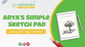 Arya’s Simple Sketch Pad App | MIT App Inventor Tutorial for Kids