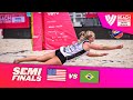 Hughes/Cheng vs. Carol/Barbara - Semi Final Highlights Doha 2024 #BeachProTour