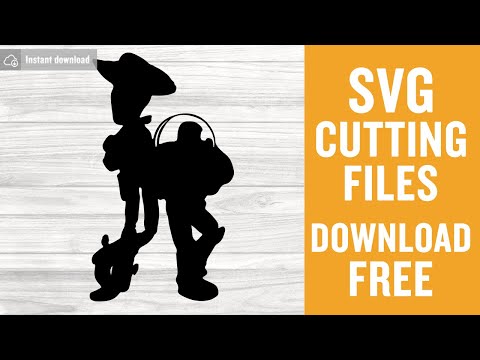 Download Buzz Woody Svg Free Toy Story Svg Free Svg Files Disney Instant Download Silhouette Cameo Shirt Design Woody Svg Png Dxf 0788 Freesvgplanet SVG Cut Files