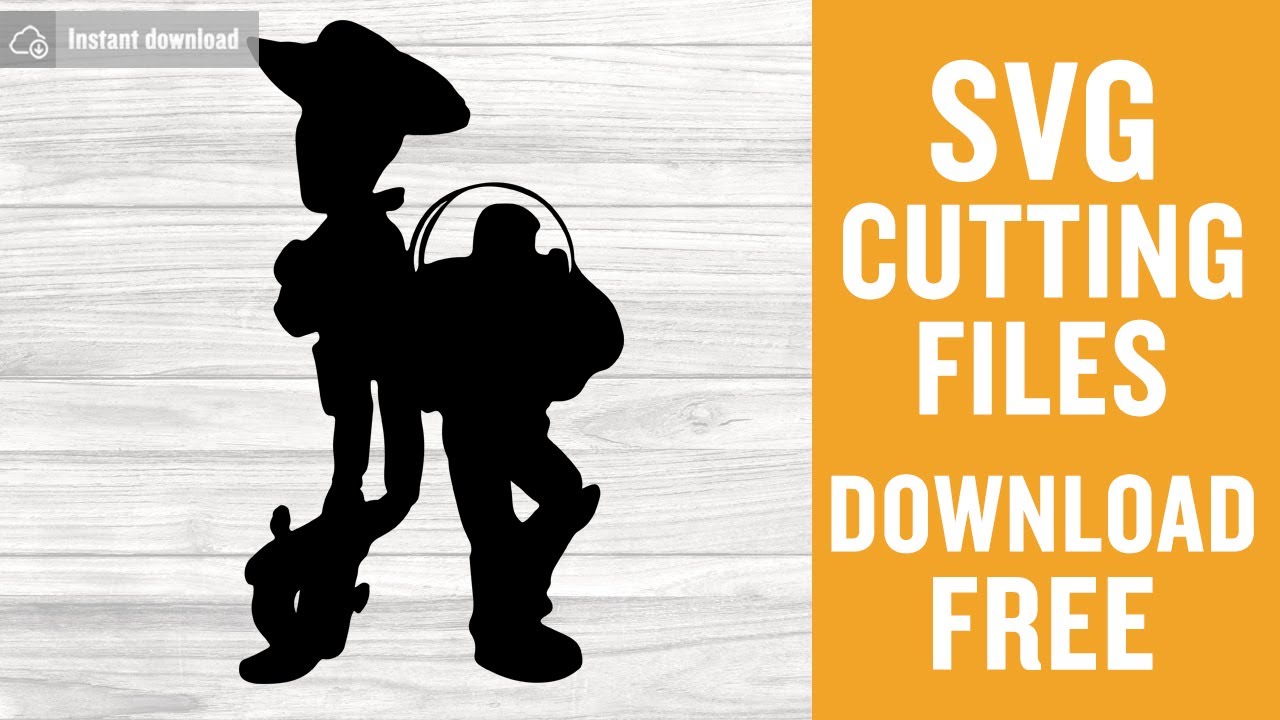 Download Buzz Woody Svg Free Toy Story Svg Free Svg Files Disney Instant Download Silhouette Cameo Shirt Design Woody Svg Png Dxf 0788 Freesvgplanet SVG Cut Files