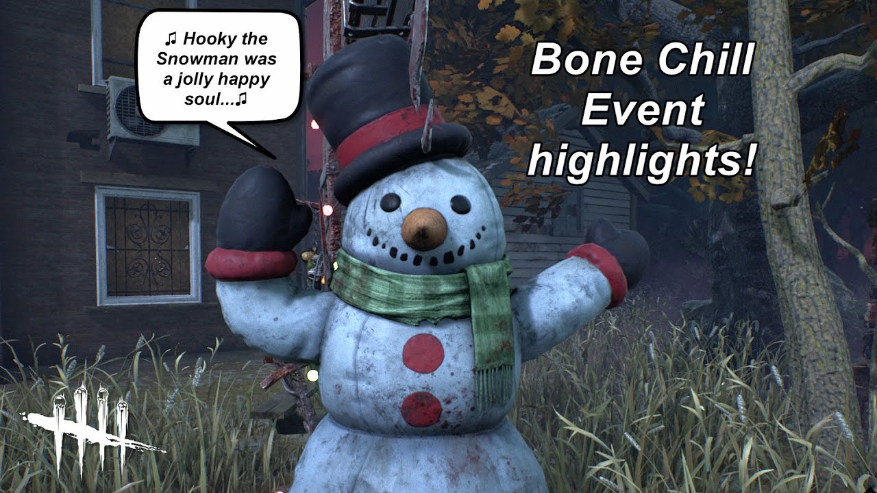 Dead By Daylight Bone Chill Event Stream Highlights! Hiding in snowmen