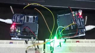 Wireless Communication between Arduino using RFBee