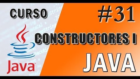 Método CONSTRUCTOR en JAVA