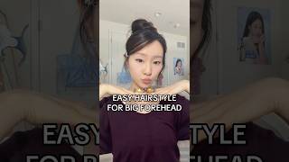 BIG FOREHEAD HAIRSTYLE that s easy and so stay confident baddies