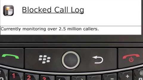 Call Control for Blackberry Promo