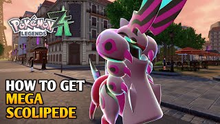 How To Get Mega Scolipede In Pokemon Legends Z-A Scolipite Mega Stone Location