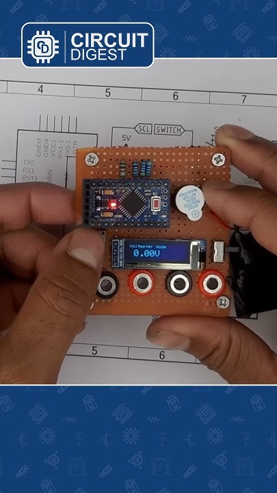 Build your own DIY Digital Multimeter using Arduino for measuring ...