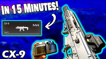 Easiest and Fastest Way To Unlock CX-9 SMG !
