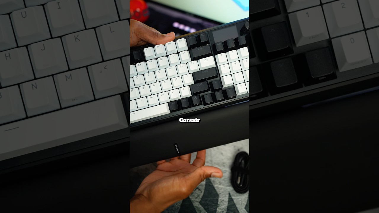 Giveaway ends July 31st 🗓️Enter: link in bio #Corsair #keyboard #gamingkeyboard #mechanicalkeyboard