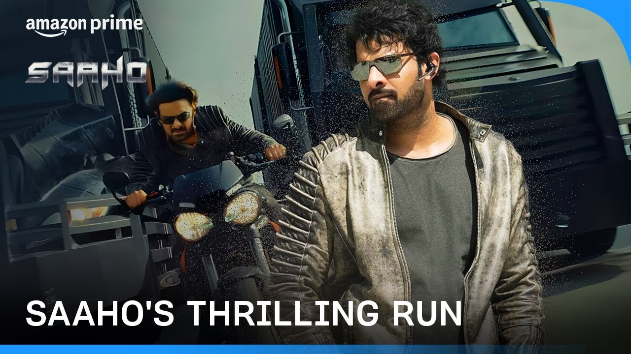 Saahos grand escape  Prabhas Shraddha Kapoor Murli Sharma  Prime Video India