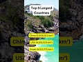 Ranking the Giants : Top 5 Largest Countries in the World