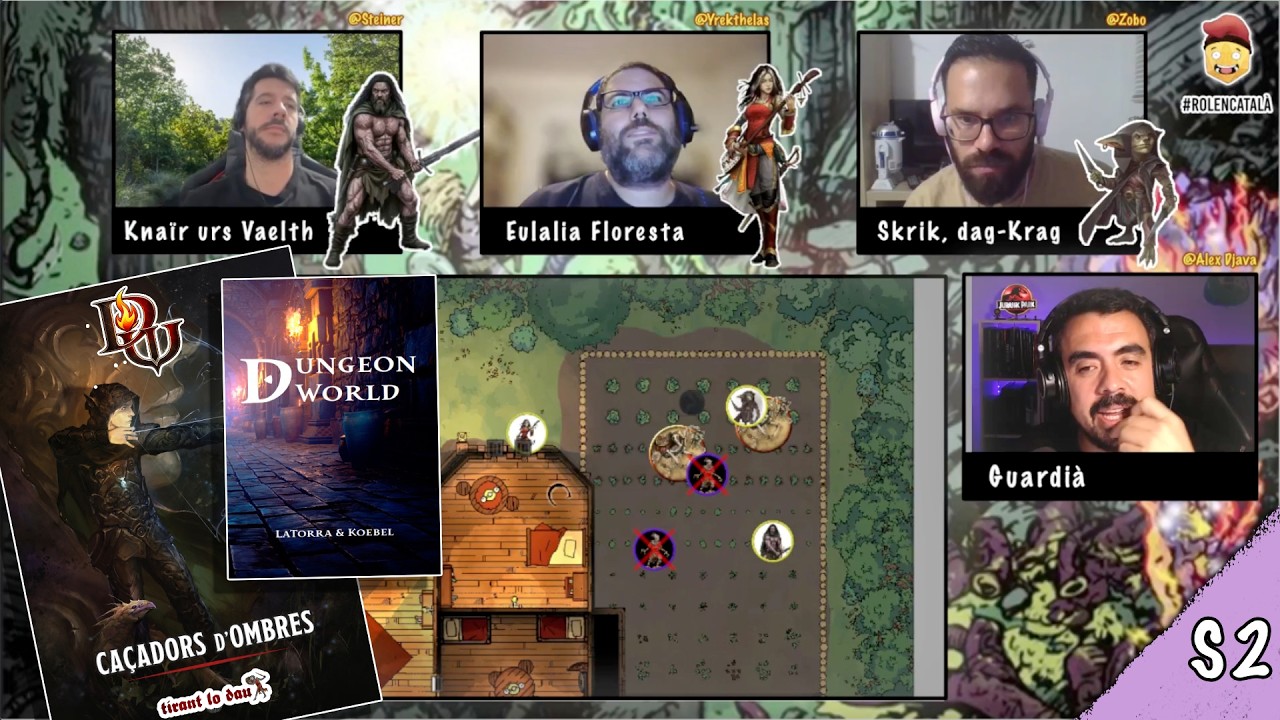 Caçadors d'Ombres (2/3) - Dungeon World #rolencatalà