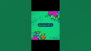 { واستغفروا الله إن الله غفور رحيم } _ تلاوة : عبدالرحمن مسعد