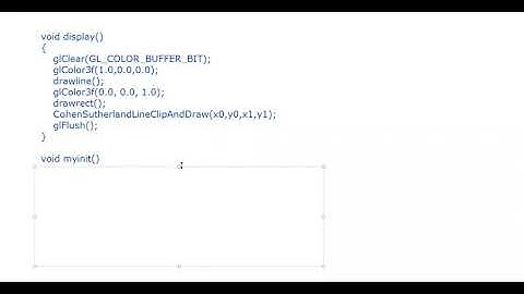 Cohen Sutherland line clipping Algorithm Part 5 | Computer Graphics
