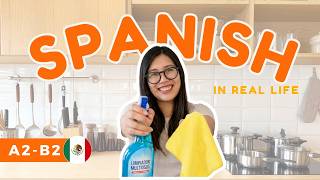 Learn practical Spanish: chores in my kitchen / Comprehensible Input