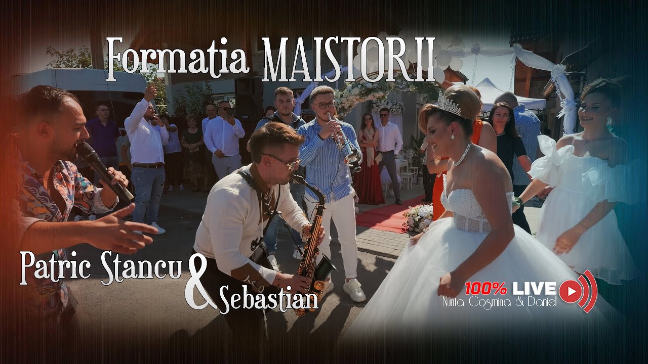 🔝🔝🔝 Patric STANCU ||  Sebastian || Formatia MAISTORII LIVE 2025 || Nunta Cosmina & Daniel