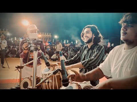 Devang Gohel's Tabla vs Banjo solo from Tarnetar